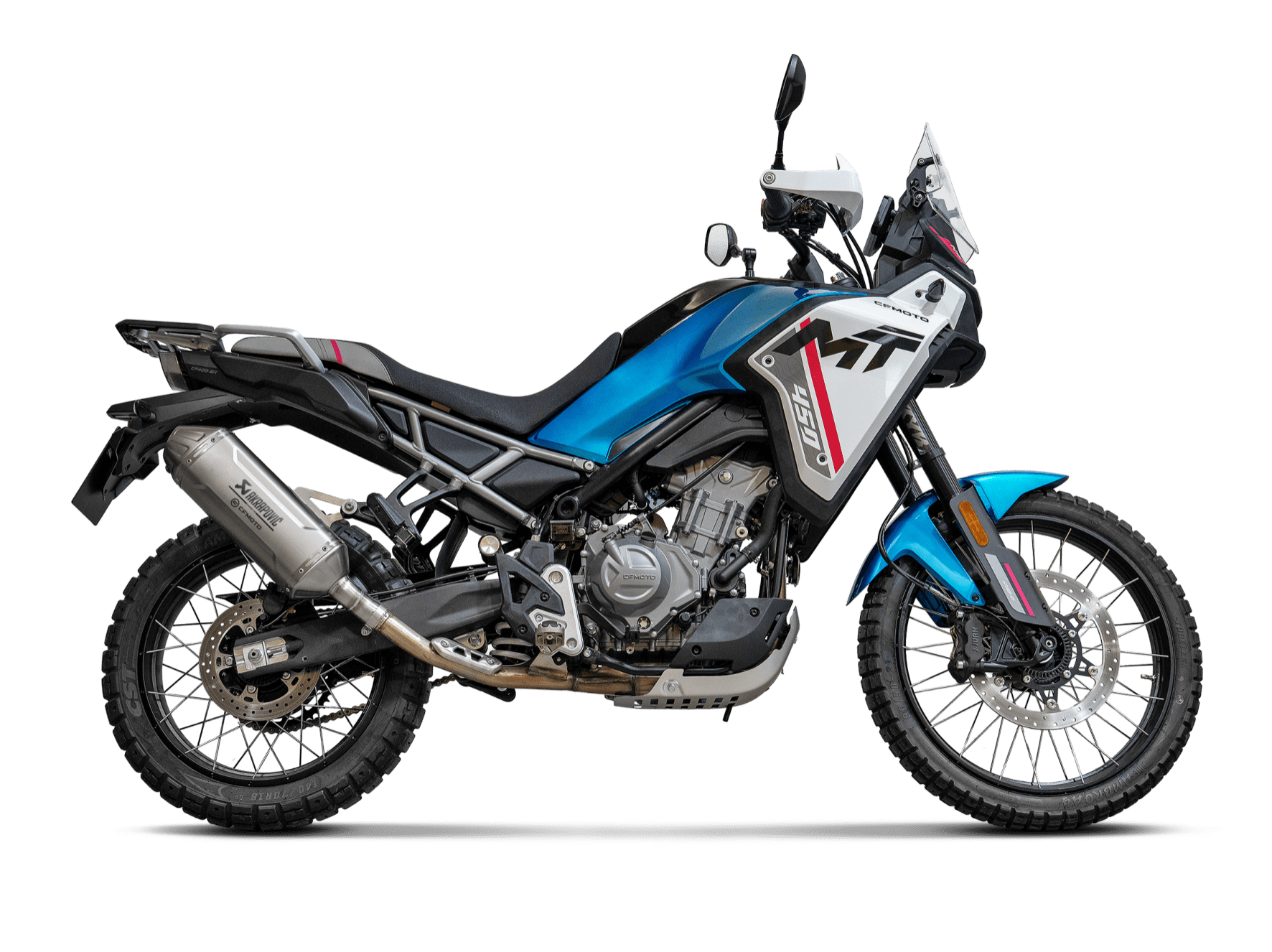 450MT Výfuk CFMOTO Akrapovič Slip‑On